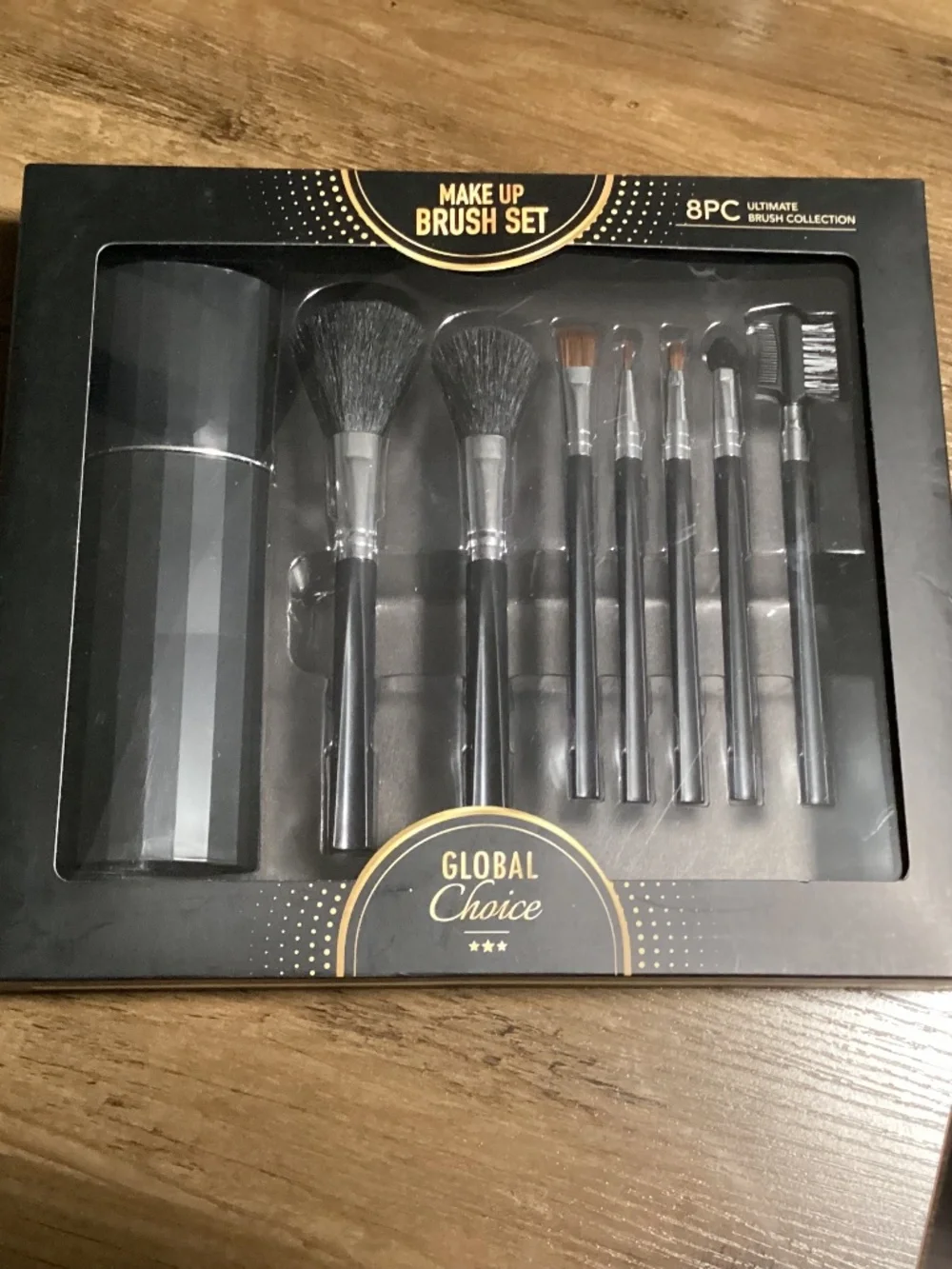 Global Choice 8PC Ultimate Brush Collection Make Up Brush Set NEW